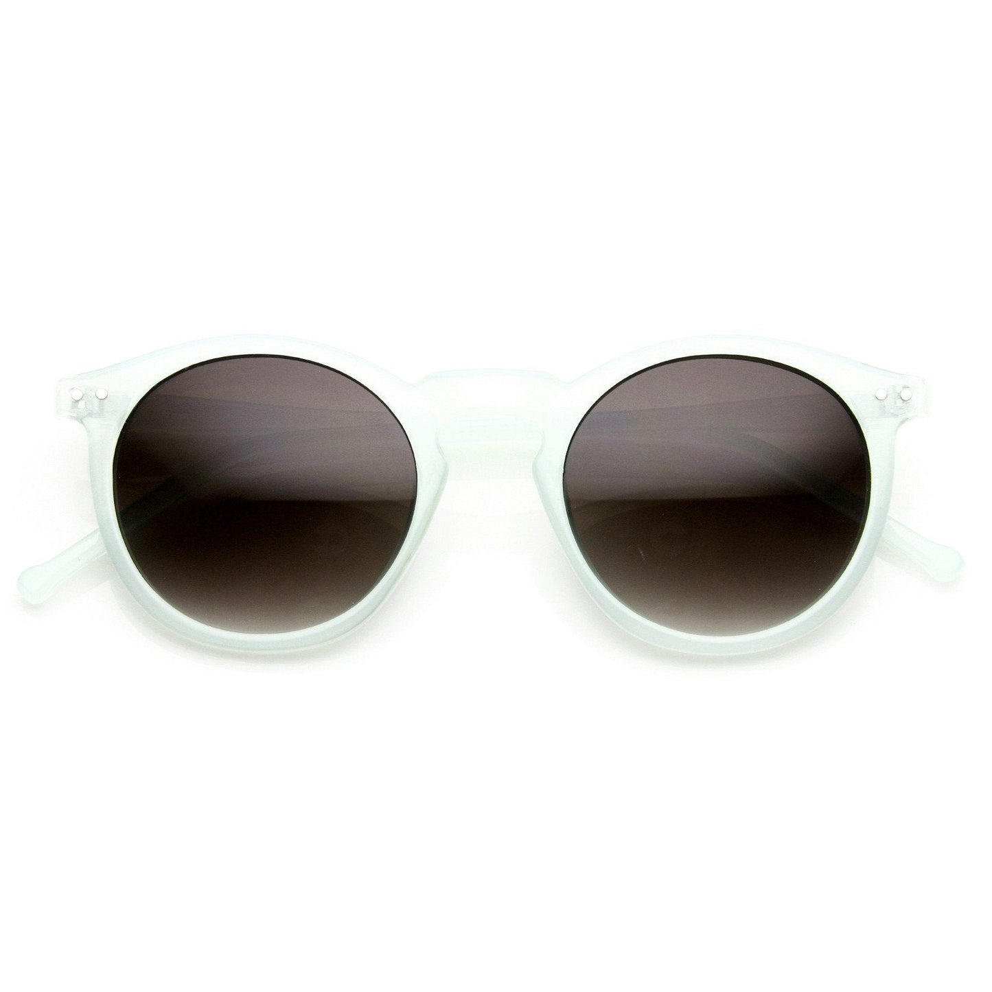 Cute Pastel Color Round P3 Key Hole Retro Womens Sunglasses 8928