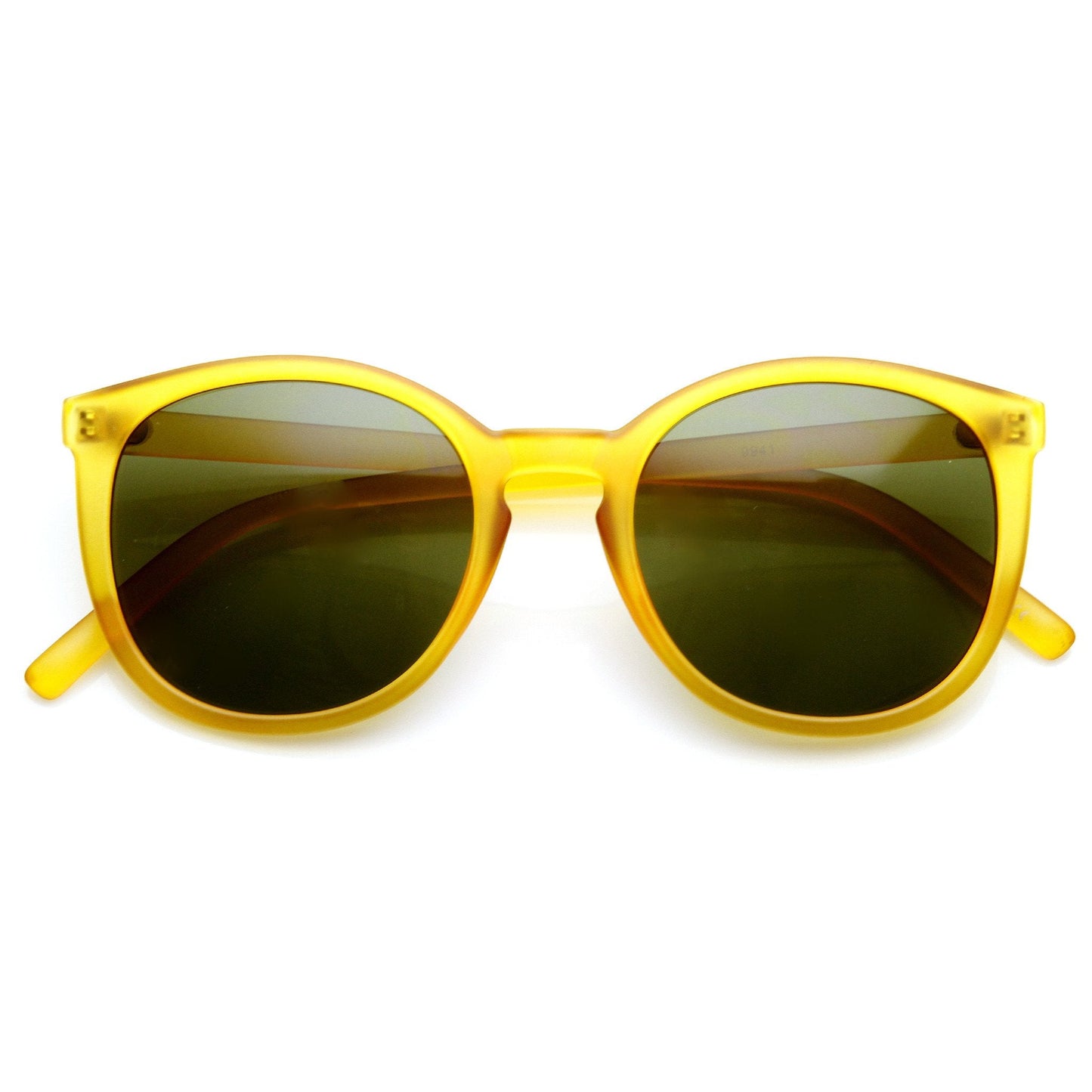 Vintage Inspired Dapper Round P3 Key Hole Fashion Sunglasses 9433