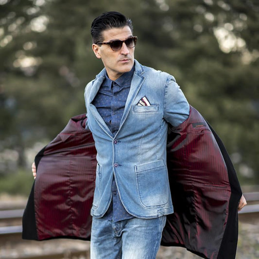 Classic Large Polarized Lens Horned Rim Sunglasses 6105