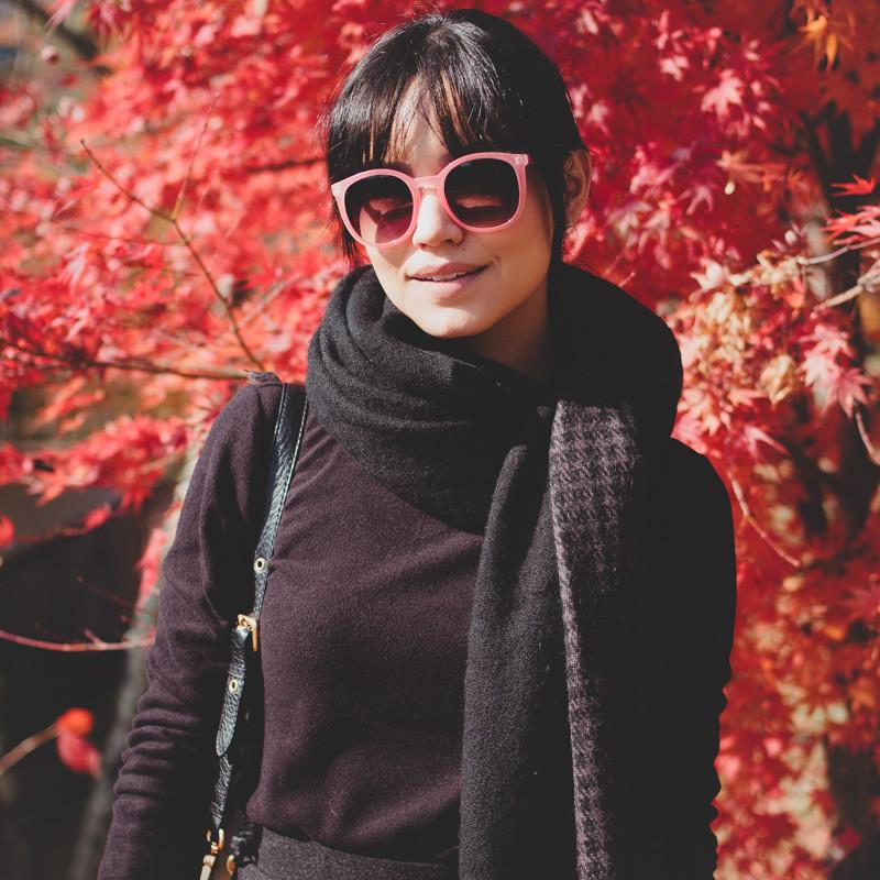 Retro Indie Fashion Round P3 Key Hole Sunglasses