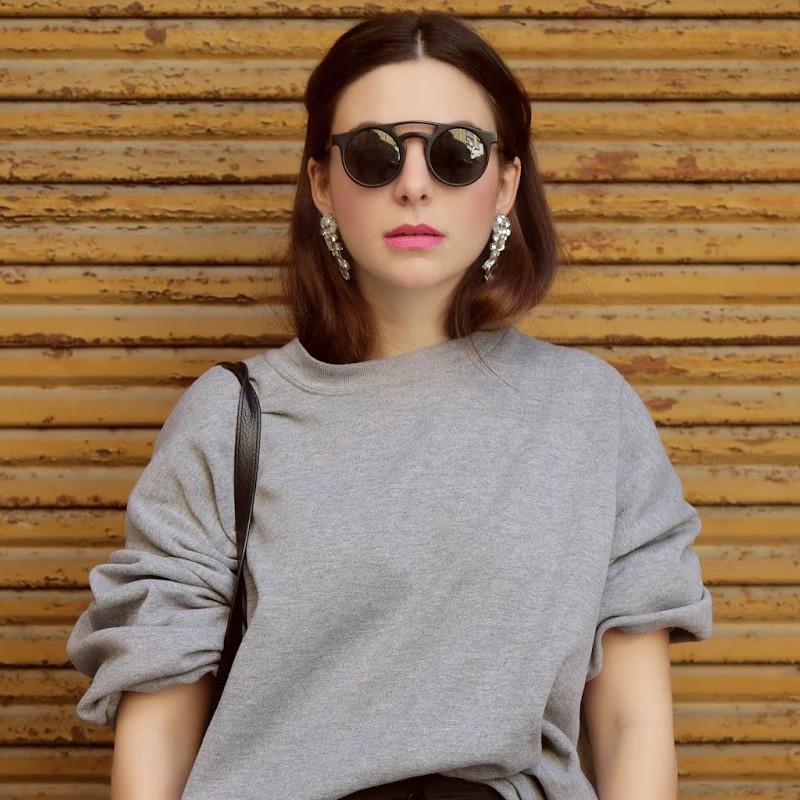 Indie Retro P3 Dapper Fashion Round Sunglasses 9117