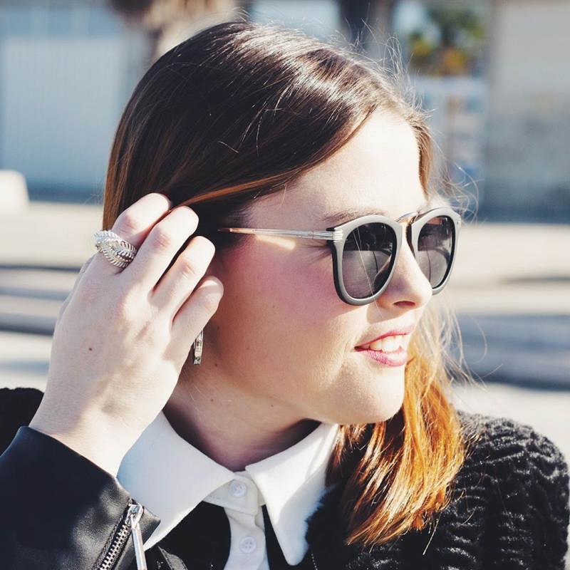 Vintage 1920's Spectacle Steampunk Horned Rim Sunglasses 8635