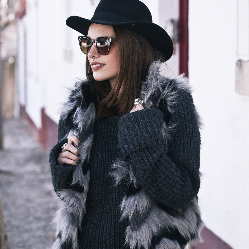 Retro P3 Round Angled Circle Flat Cat Eye Sunglasses 9120