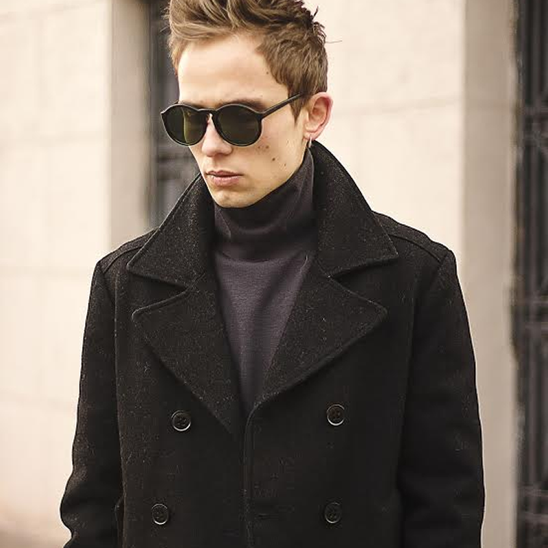 Large P3 Vintage Inspired Round Dapper Fashion Sunglasses 9130