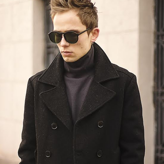 Large P3 Vintage Inspired Round Dapper Fashion Sunglasses 9130