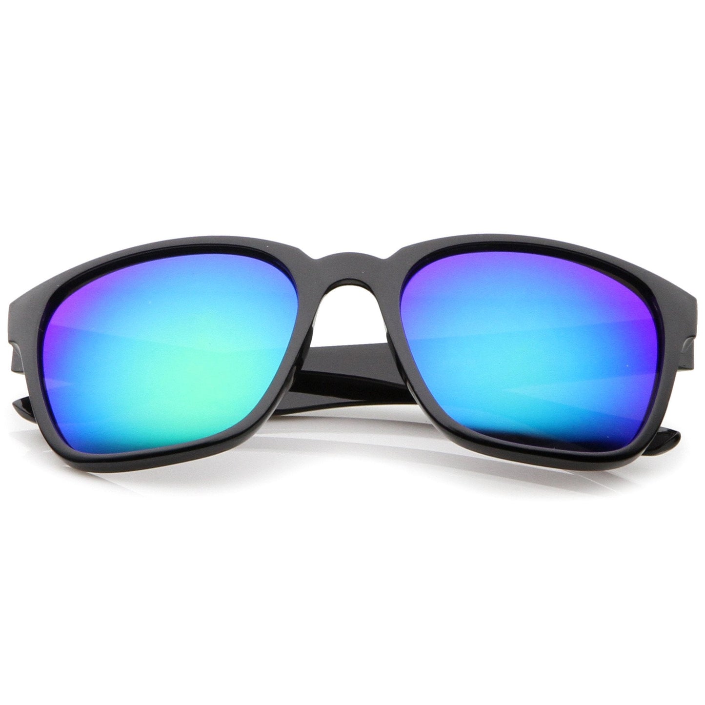 Men's Oversize Action Sports Flash Lens Aviator Sunglasses A395