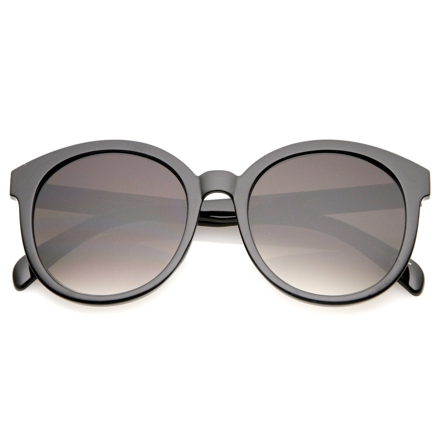 Women's Retro Round Horned Rim Sunglasses A467