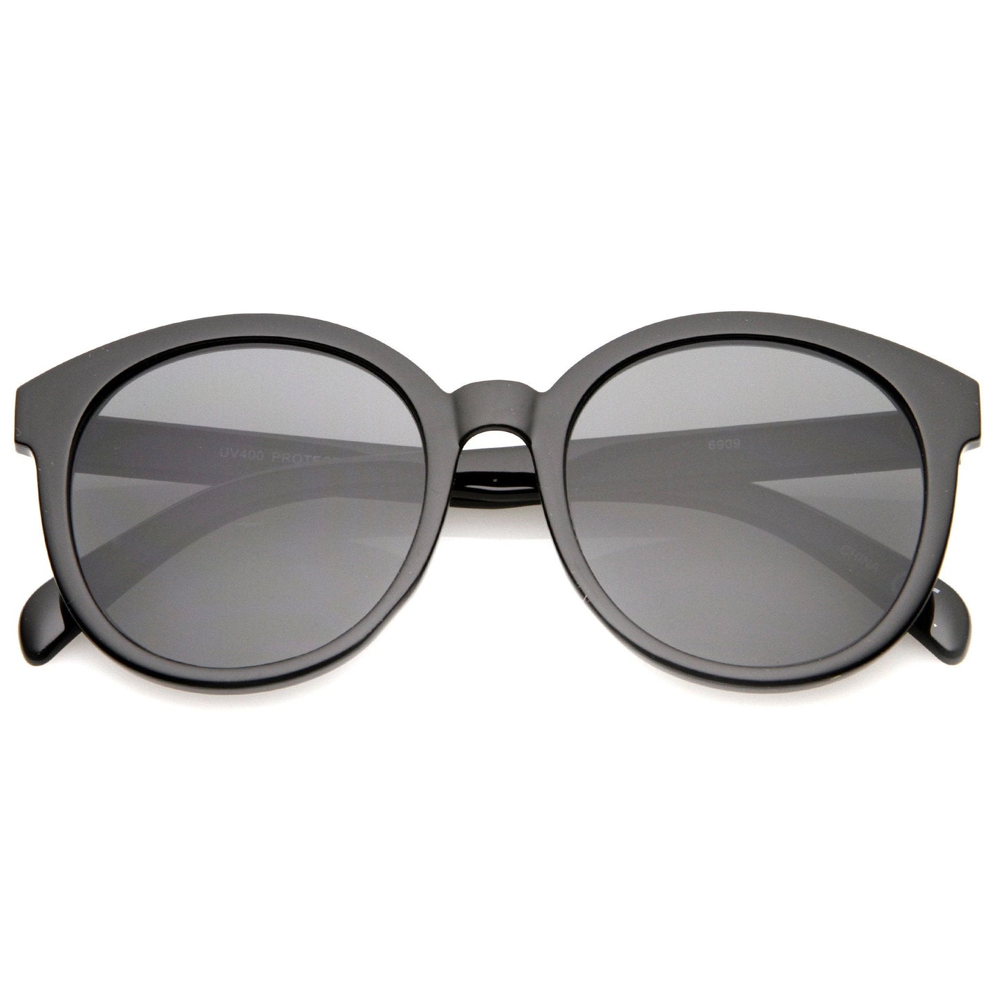 Women's Retro Round Horned Rim Sunglasses A467