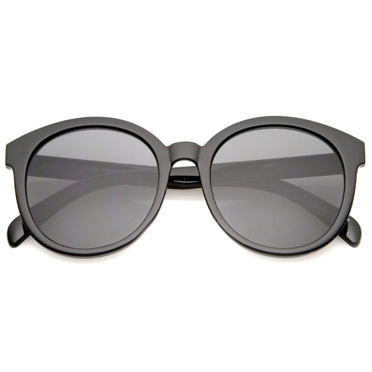 Women's Retro Round Horned Rim Sunglasses A467