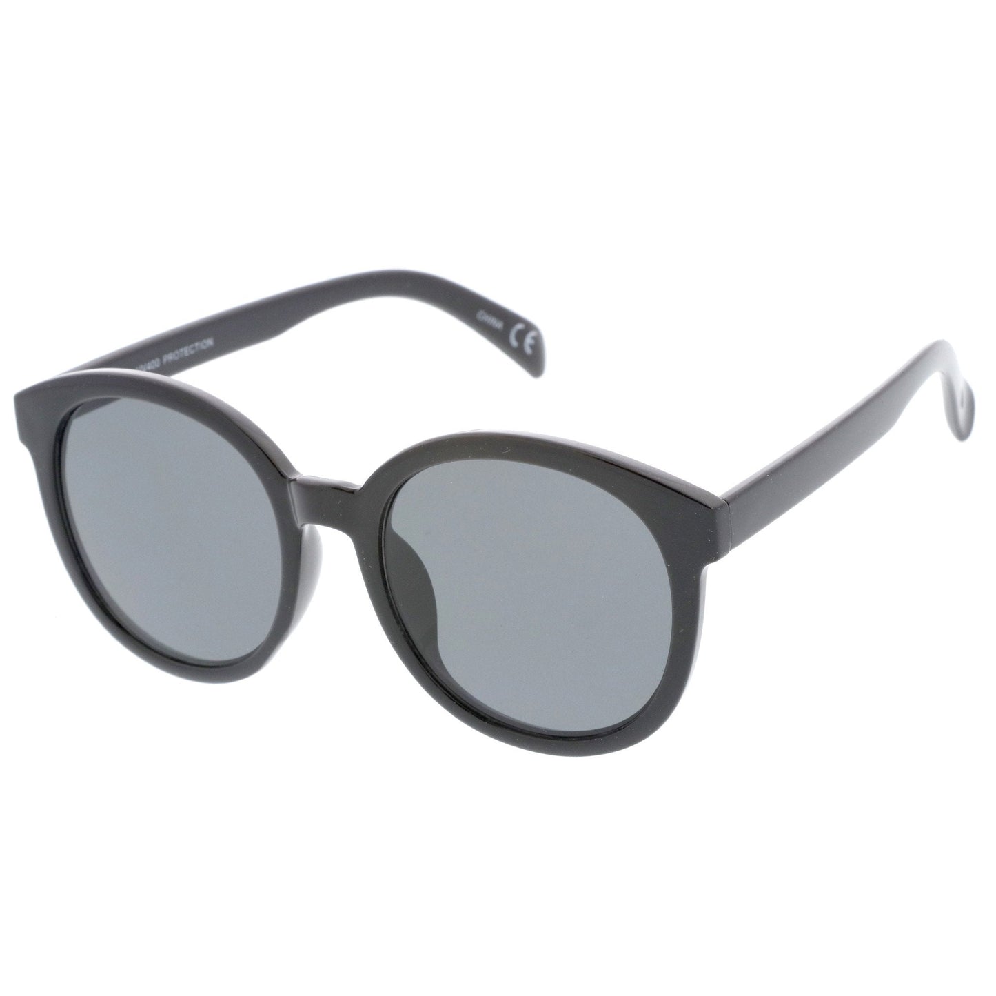 Women's Retro Round Horned Rim Sunglasses A467