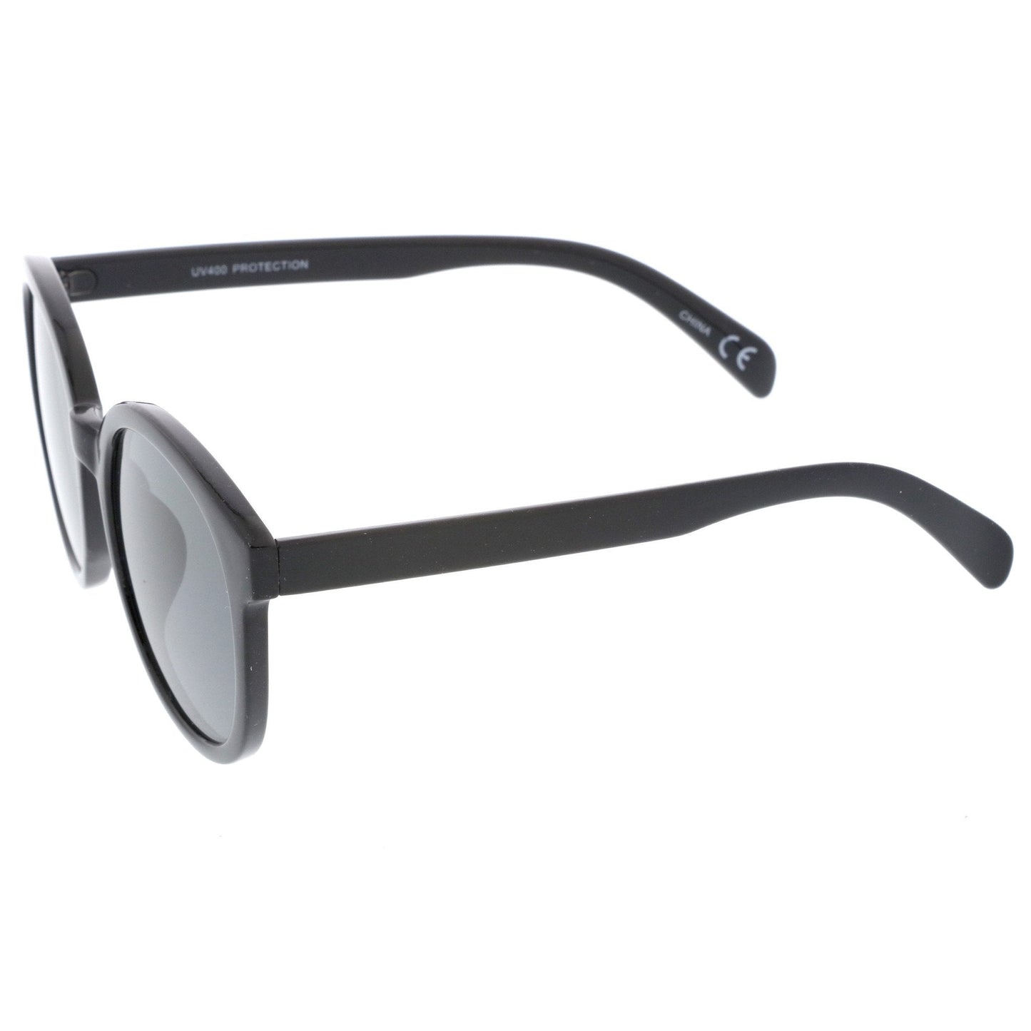 Women's Retro Round Horned Rim Sunglasses A467