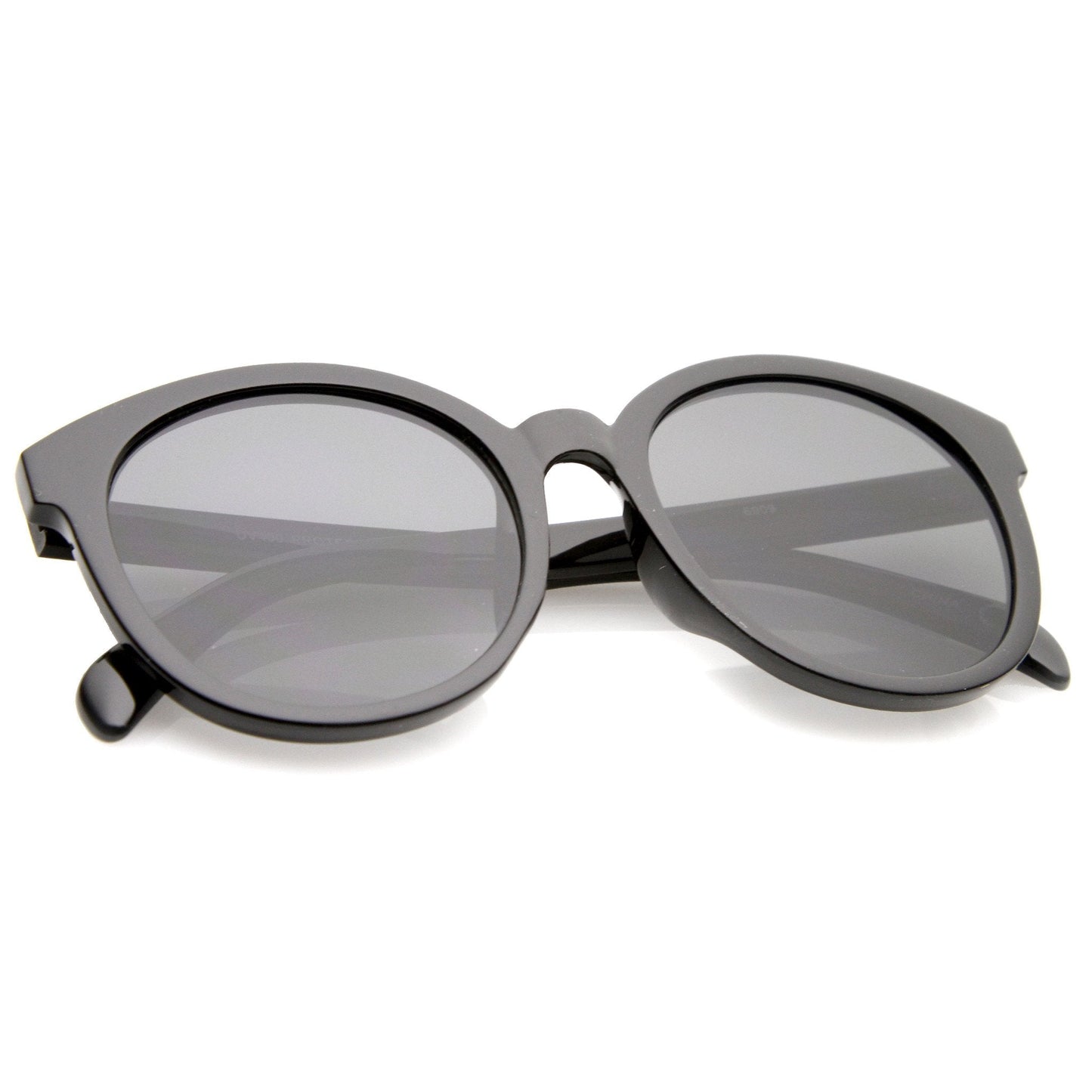 Women's Retro Round Horned Rim Sunglasses A467