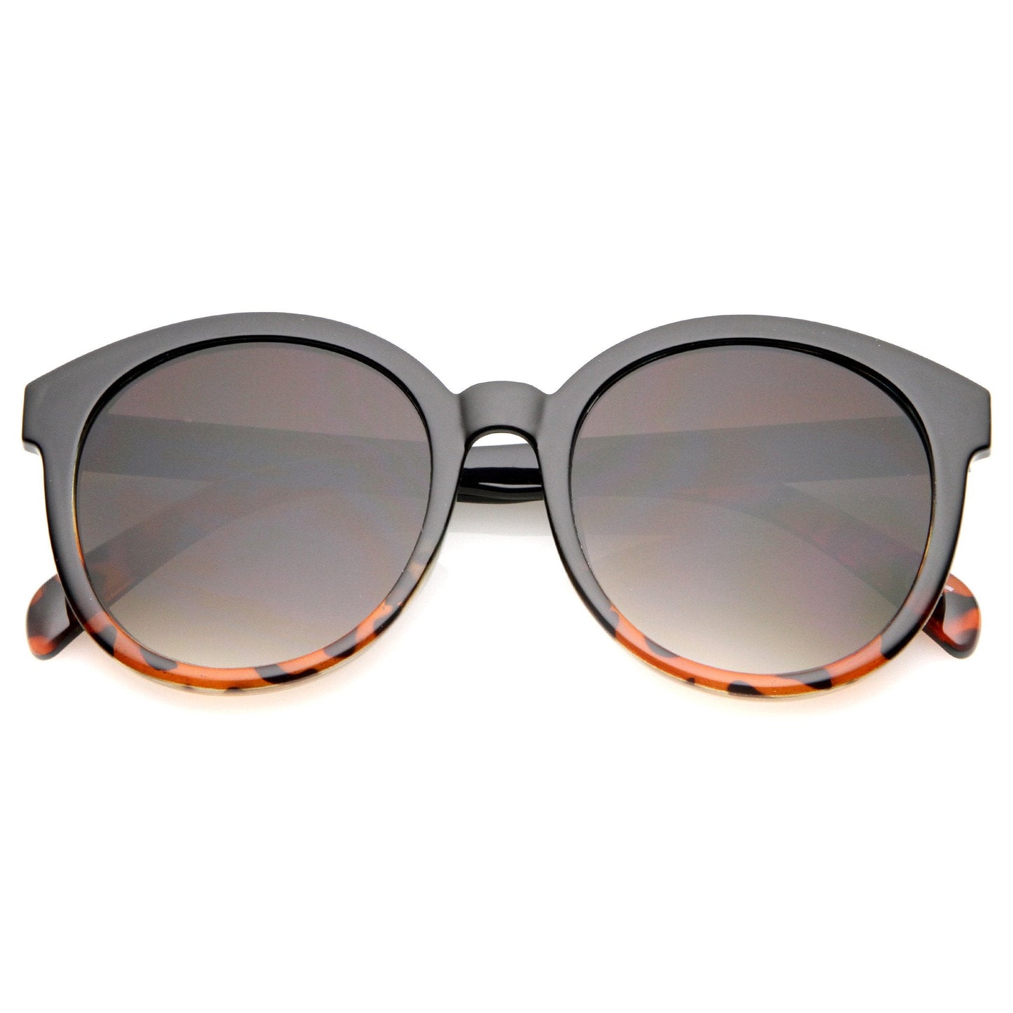 Women's Retro Round Horned Rim Sunglasses A467