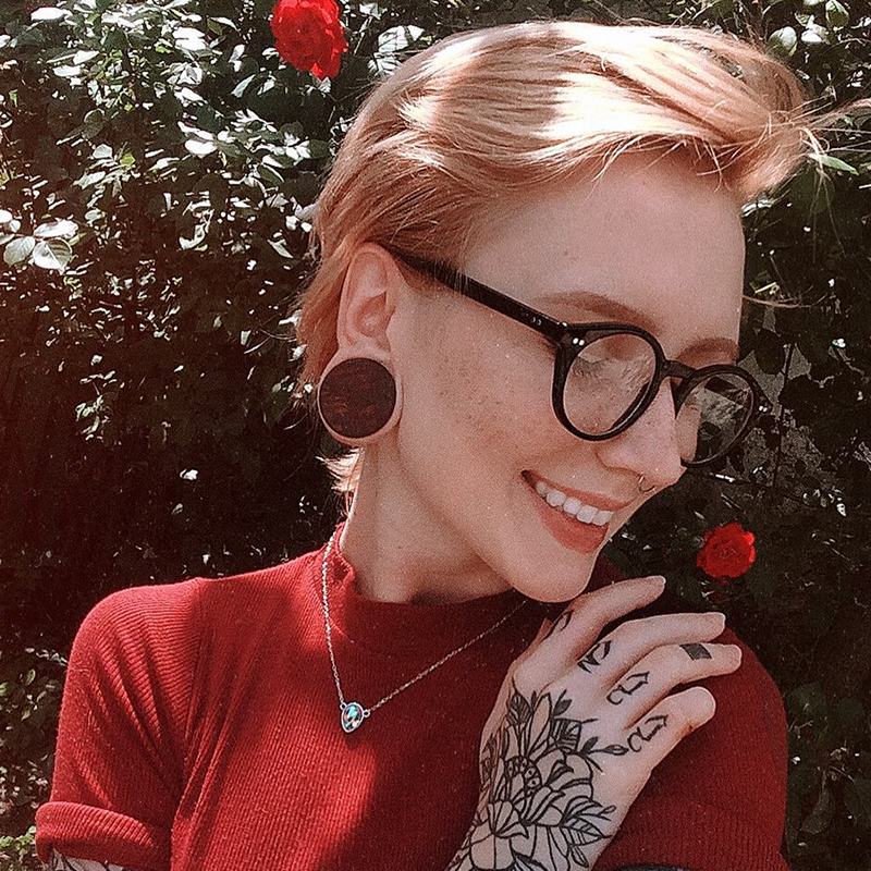 Vintage European Clear Lens Small Round Glasses 8403