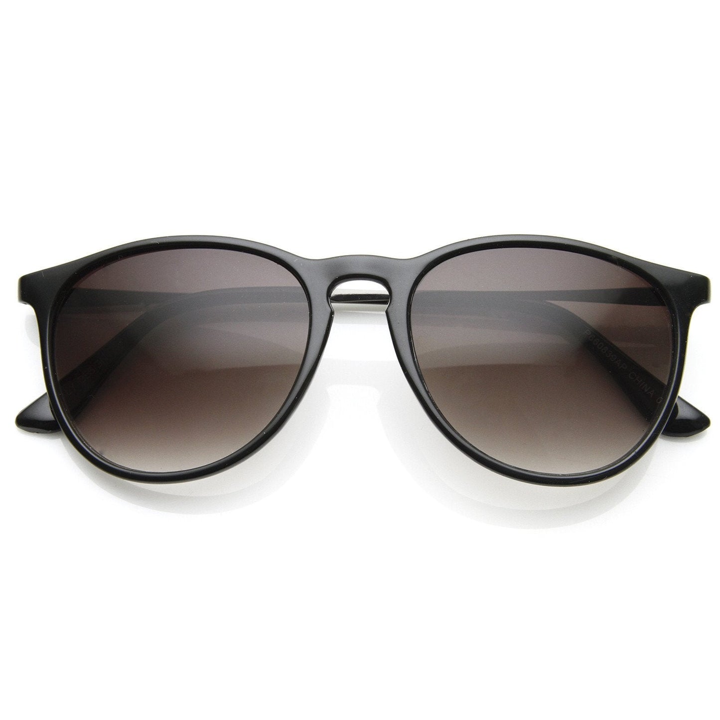 Super Colorful Retro P3 Round Horned Rim Sunglasses 8906