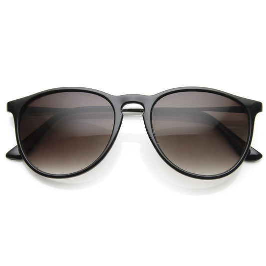 Super Colorful Retro P3 Round Horned Rim Sunglasses 8906