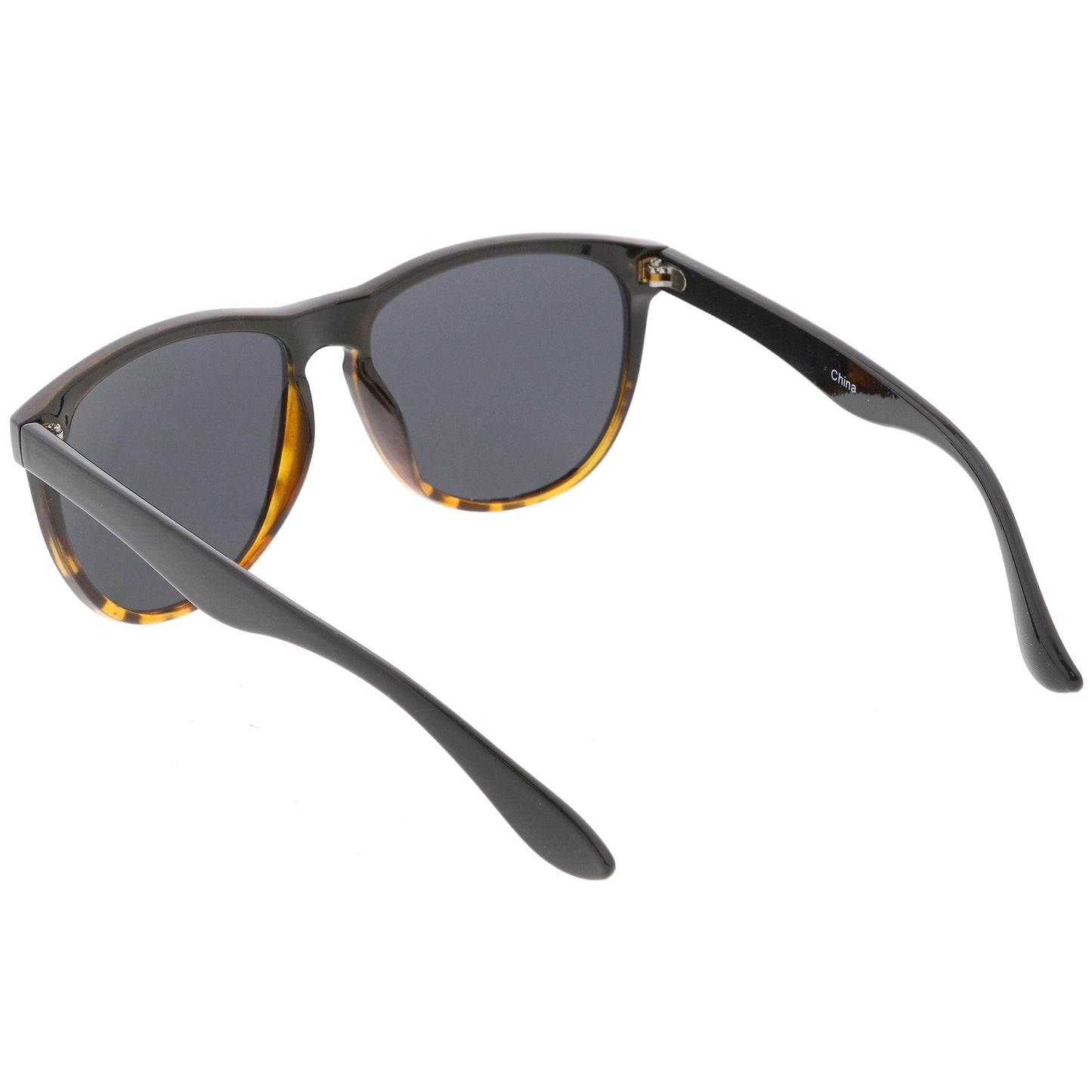 Round P3 Indie Dapper Key Hole Horned Rim Sunglasses C694