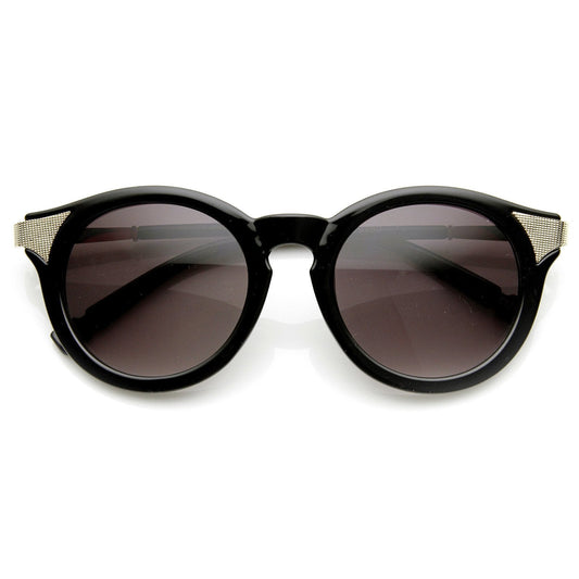 Womens Retro P3 Round Circle Fashion Cat Eye Sunglasses 8986