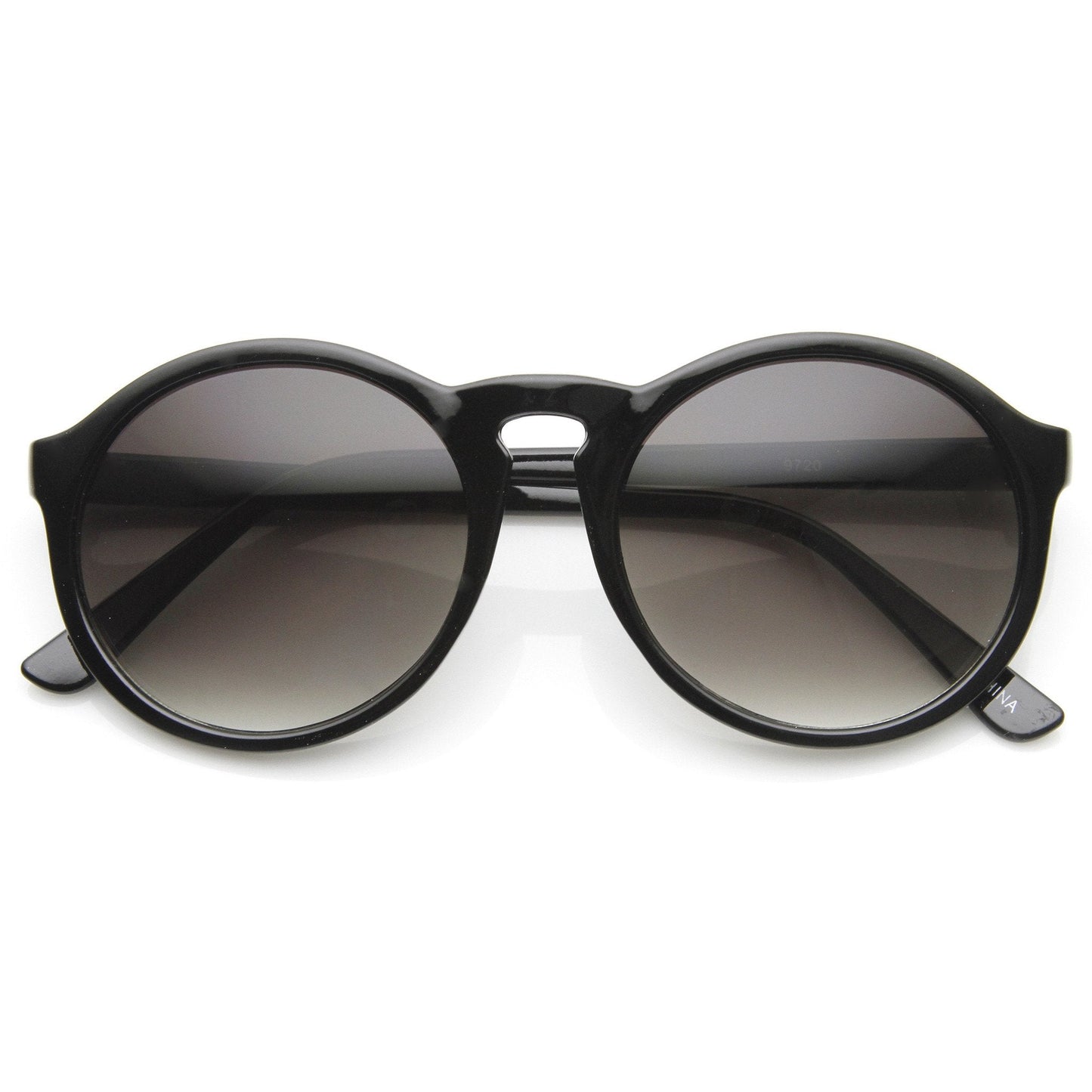 Large P3 Vintage Inspired Round Dapper Fashion Sunglasses 9130