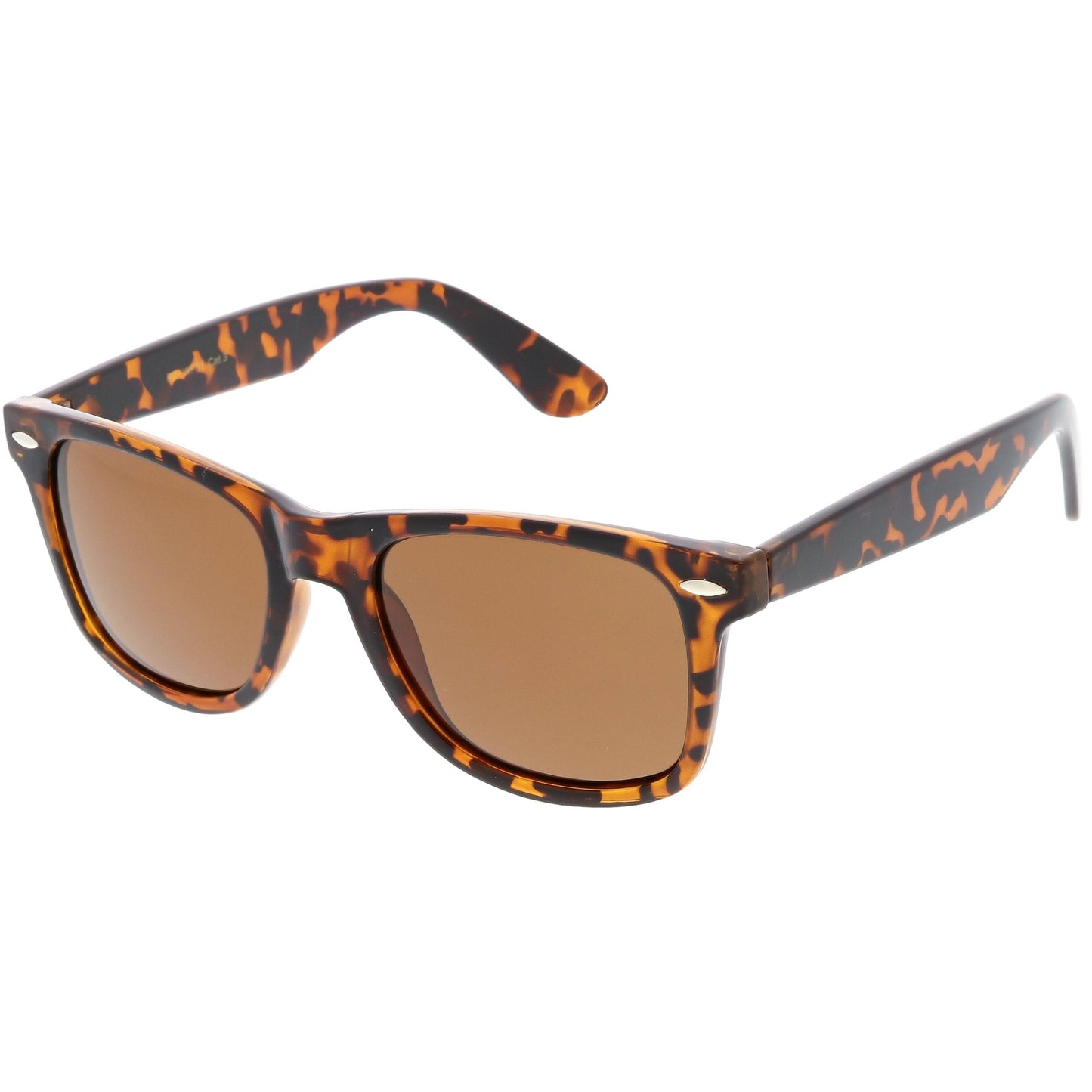 Classic Unisex Polarized Lens Horned Rim Sunglasses A840