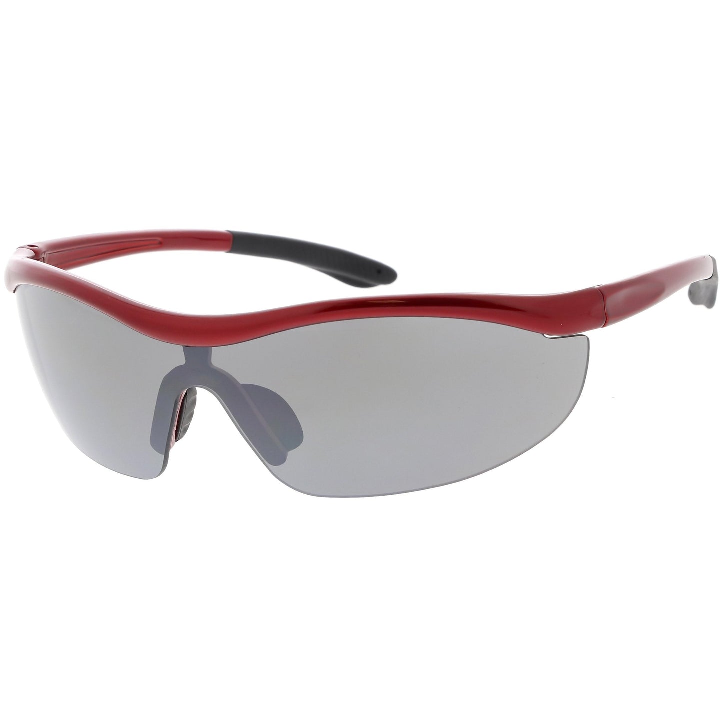 Premium TR-90 Sports Wrap Half Frame Shield Sunglasses C799 77mm