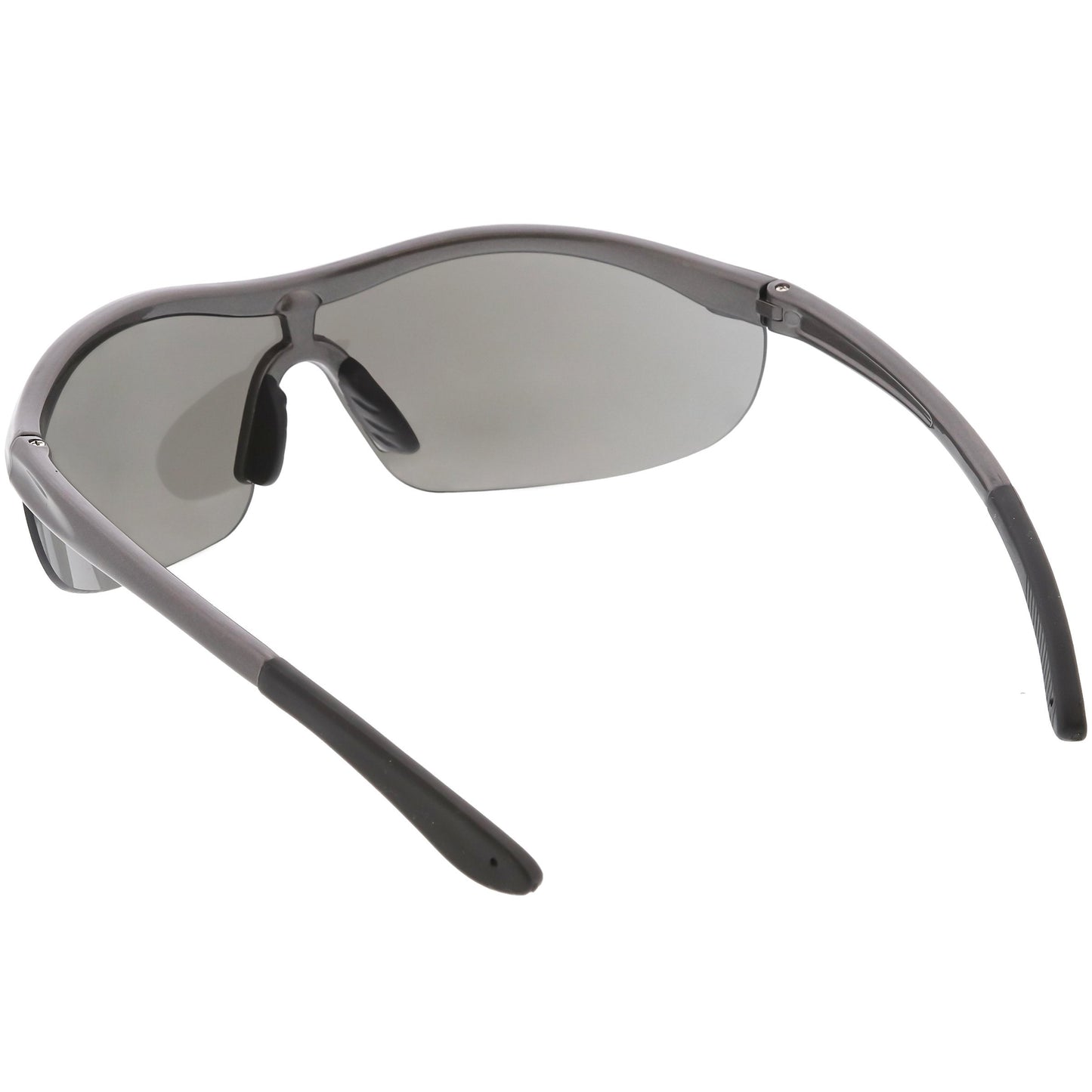 Premium TR-90 Sports Wrap Half Frame Shield Sunglasses C799 77mm
