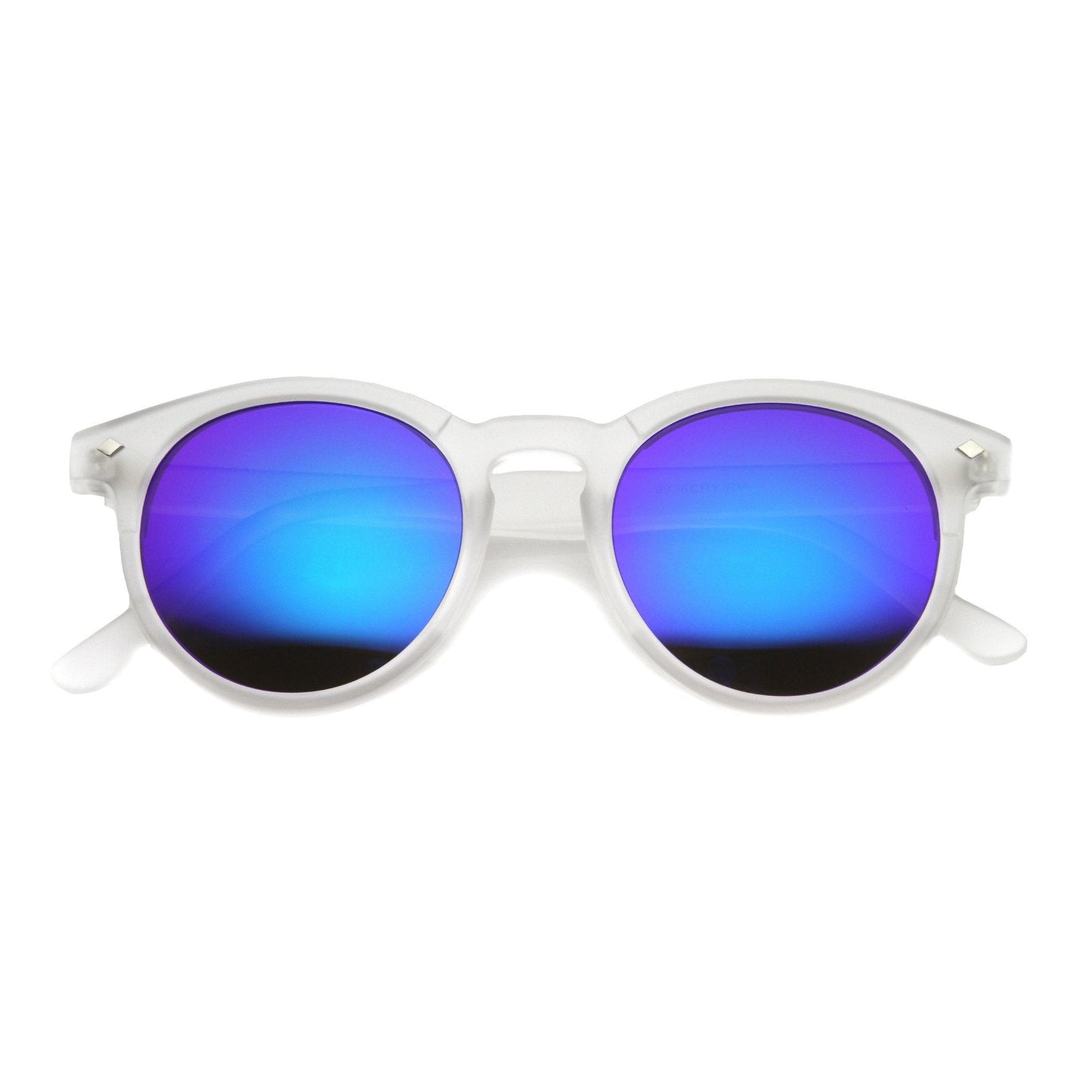 Retro P3 Round Flash Color Mirrored Lens Colorful Sunglasses 8932