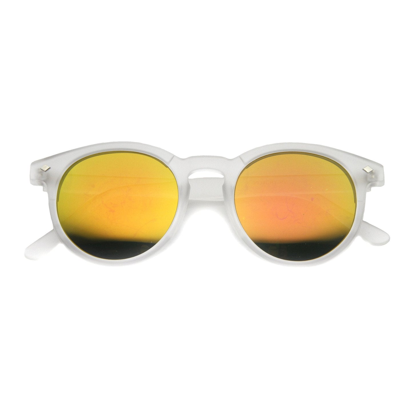 Retro P3 Round Flash Color Mirrored Lens Colorful Sunglasses 8932