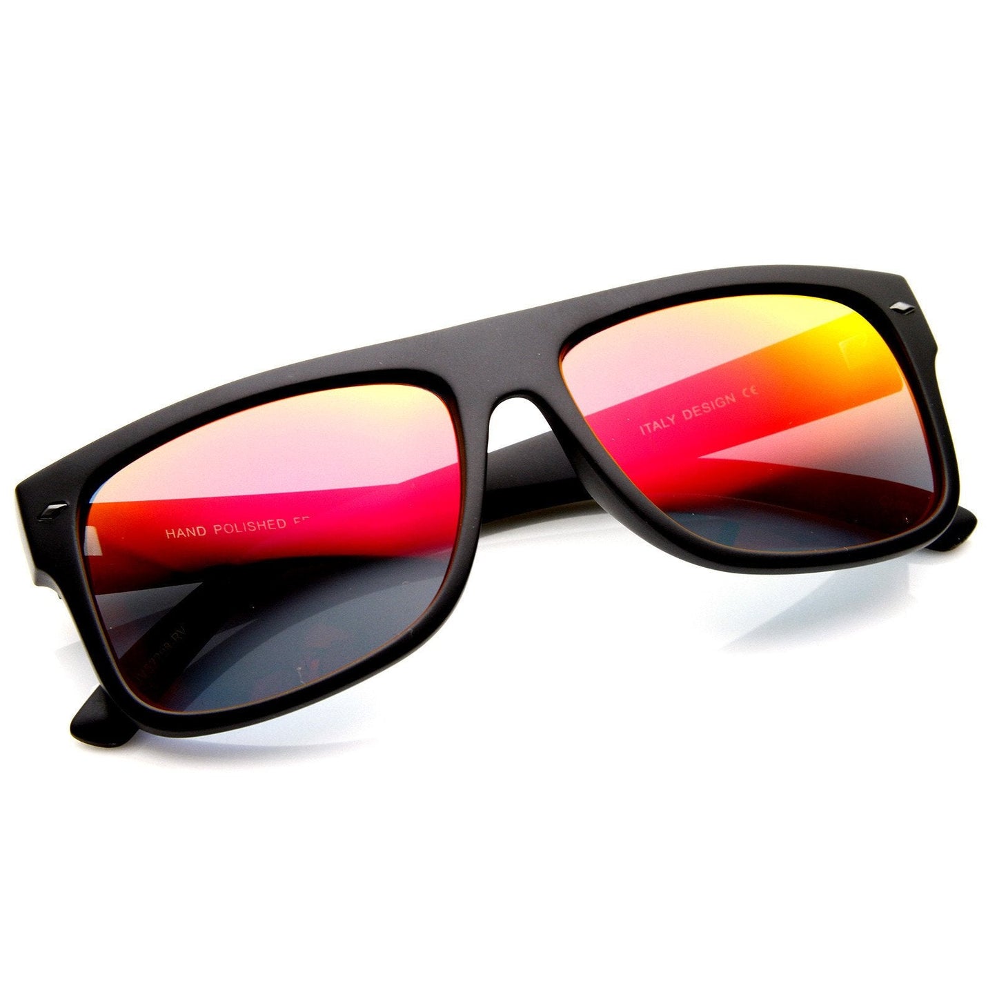 Premium Men's Action Sports Mirror Lens Sunglasses 8884