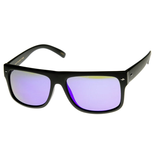 Premium Men's Action Sports Mirror Lens Sunglasses 8884
