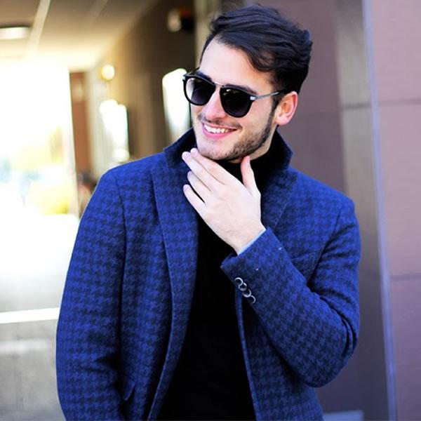 Vintage 1920's Spectacle Steampunk Horned Rim Sunglasses 8635