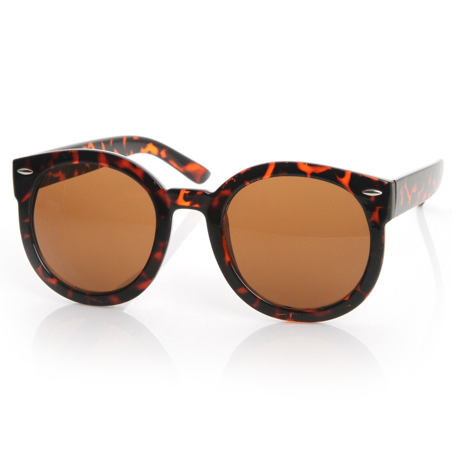 Modern Rounded Circle P3 Indie Fashion Sunglasses 8585