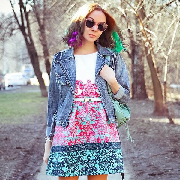 Retro Hipster Two Tone P3 Colorful Round Frosted Sunglasses 8990