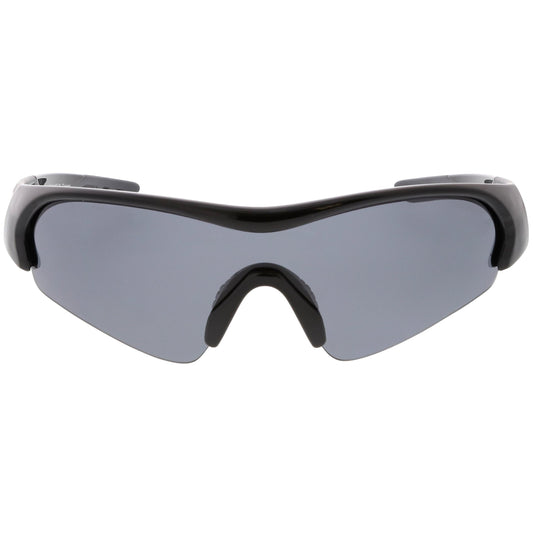 Outdoor Sports Half Frame TR-90 Polarized Shield Sunglasses C538