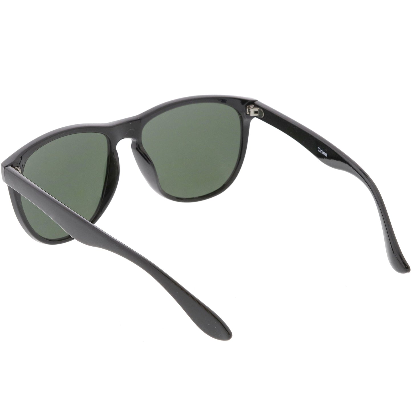 Round P3 Indie Dapper Key Hole Horned Rim Sunglasses C694