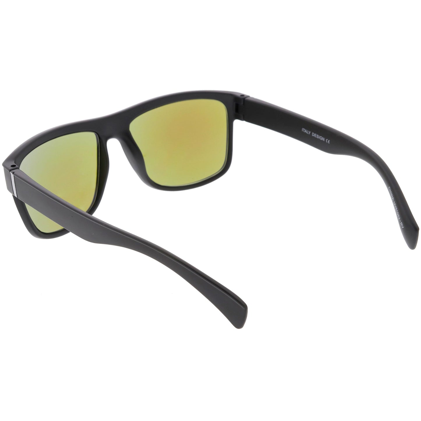 Men's Flat Top Action Sports Square Aviator Sunglasses C786