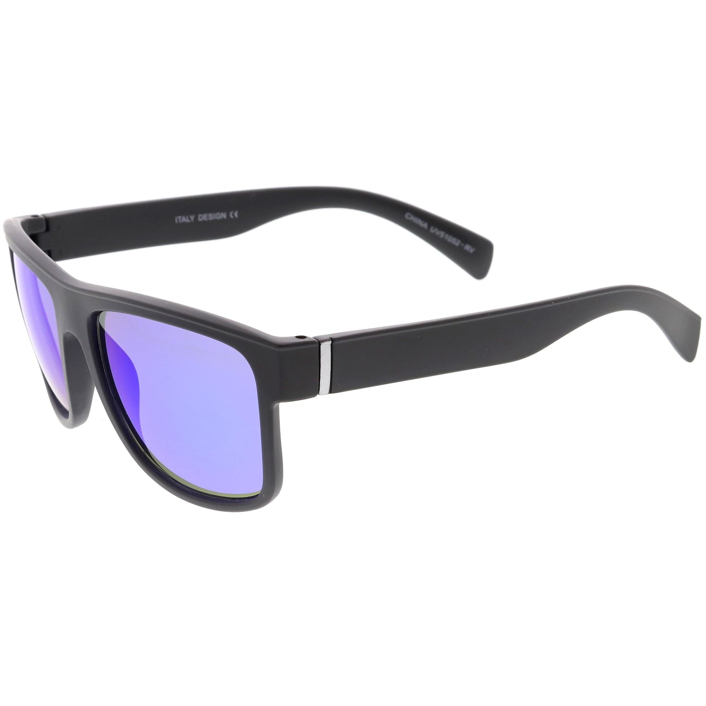 Men's Flat Top Action Sports Square Aviator Sunglasses C786