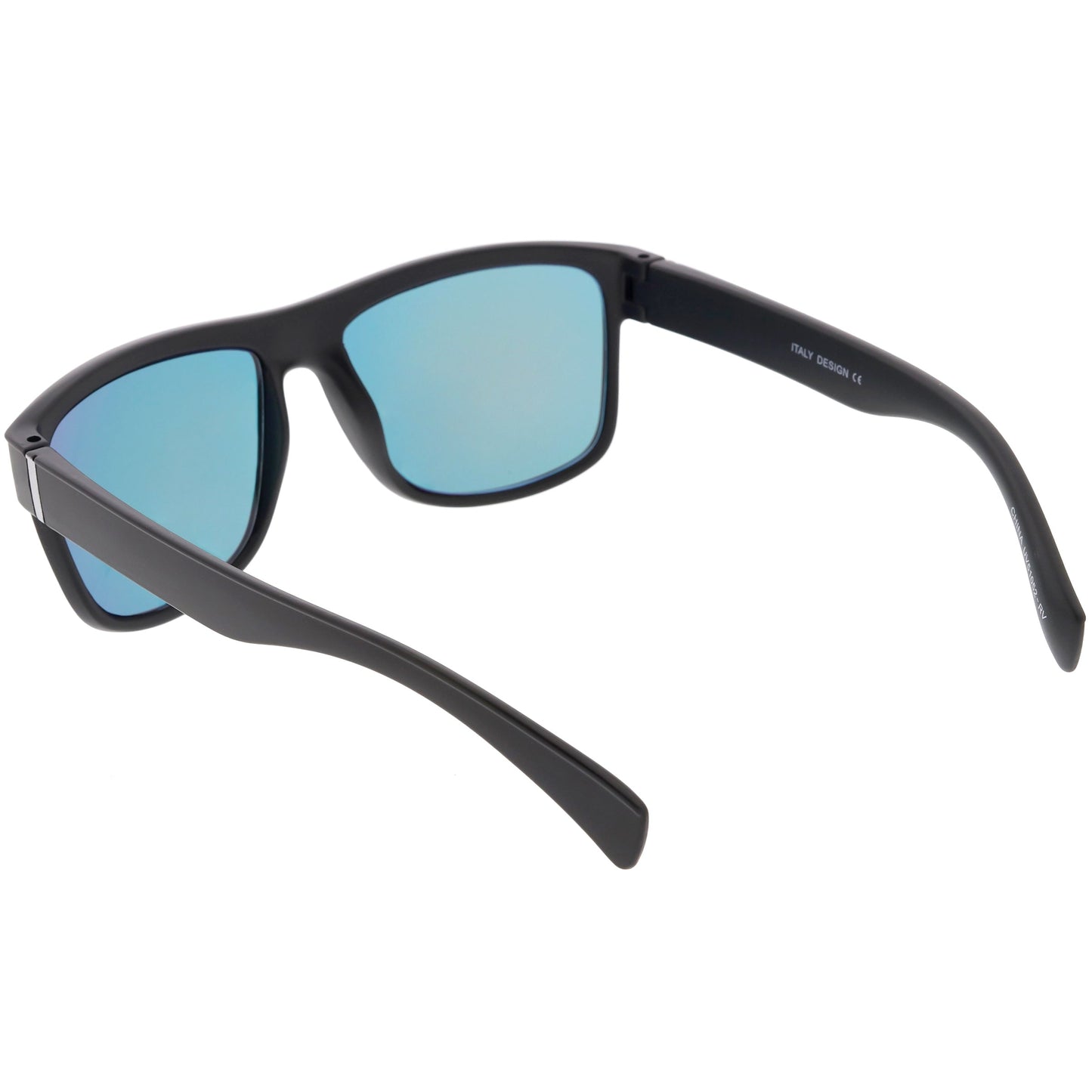 Men's Flat Top Action Sports Square Aviator Sunglasses C786
