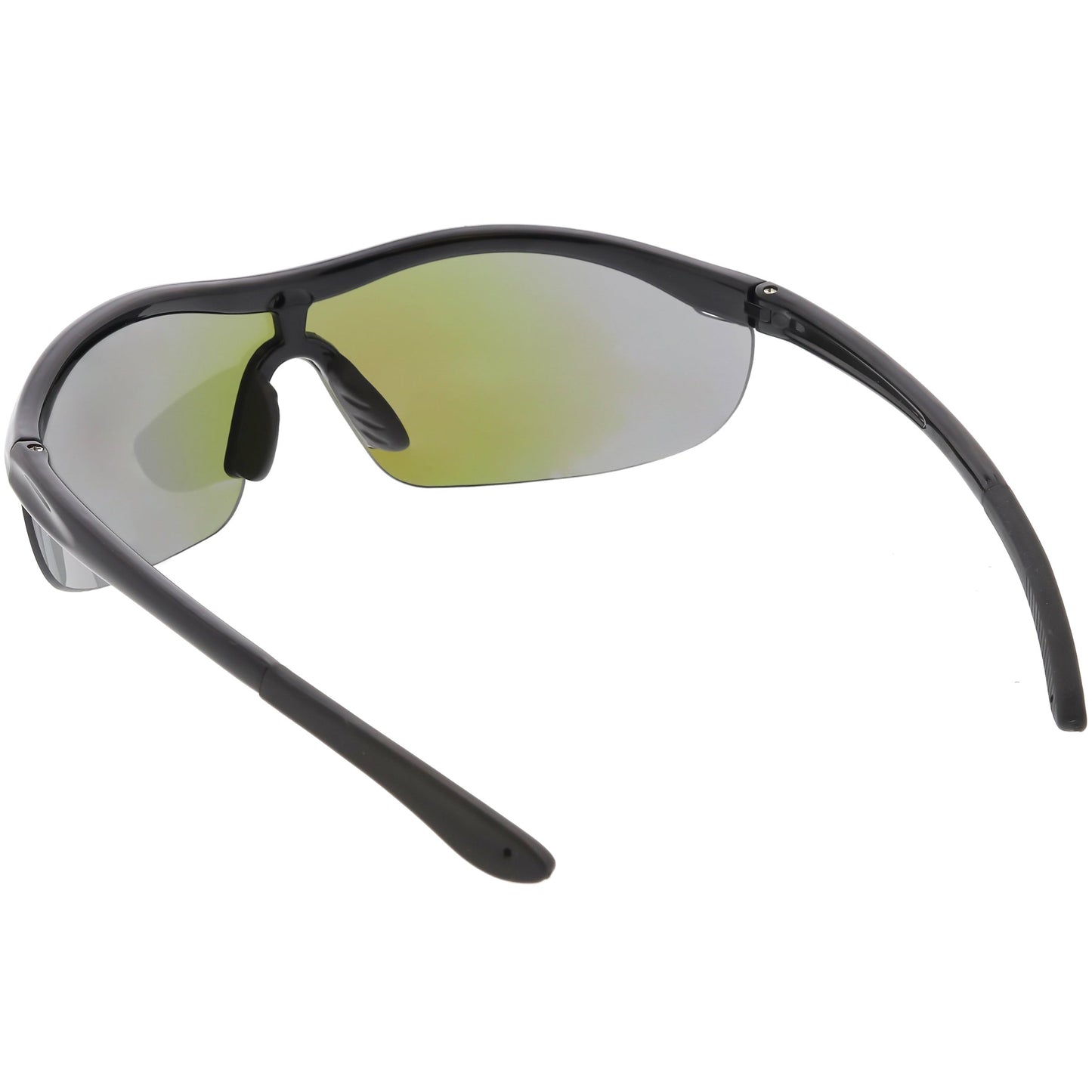 Premium TR-90 Sports Wrap Half Frame Shield Sunglasses C799 77mm
