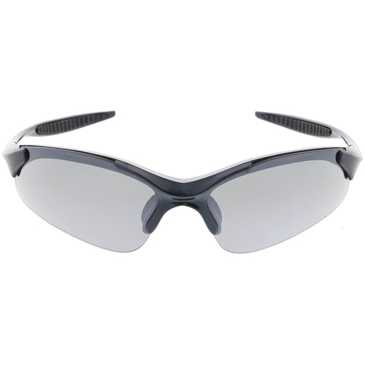 Performance Sports Light Weight TR-90 Curved Half Frame Sunglasses C814