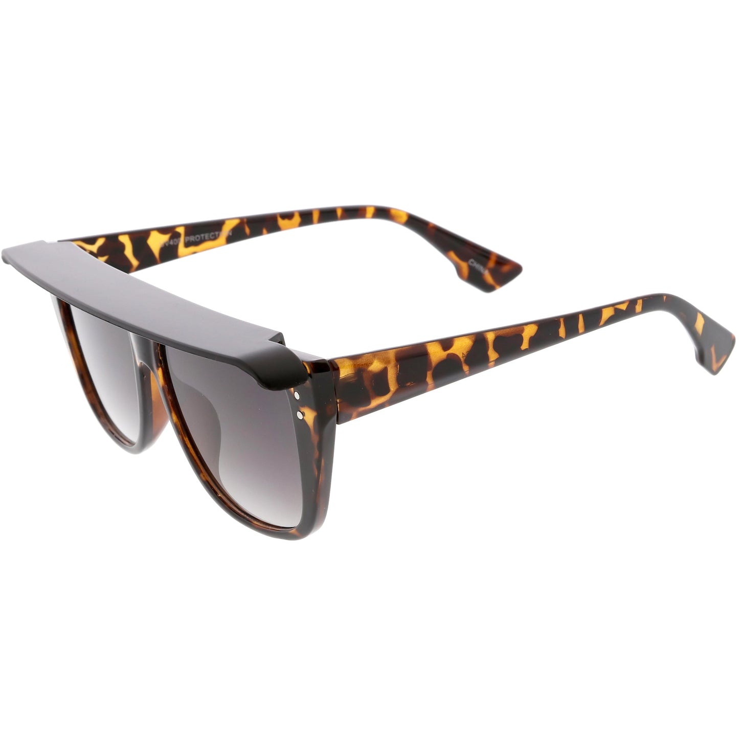 Retro 1980's Life Guard Poolside Flat Top Visor Sunglasses C951