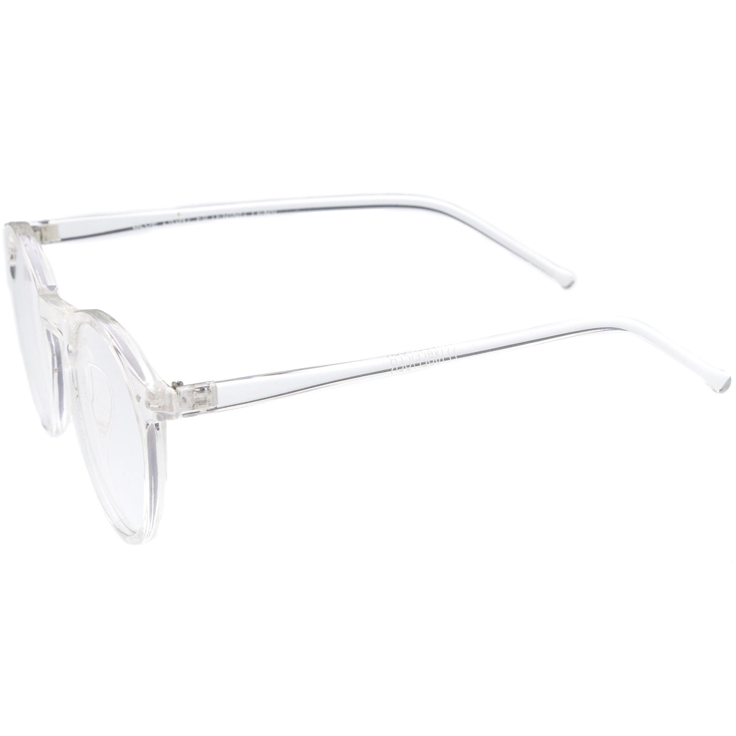 Retro P3 Shaped Clear Lens Blue Light Blocking Glasses D158