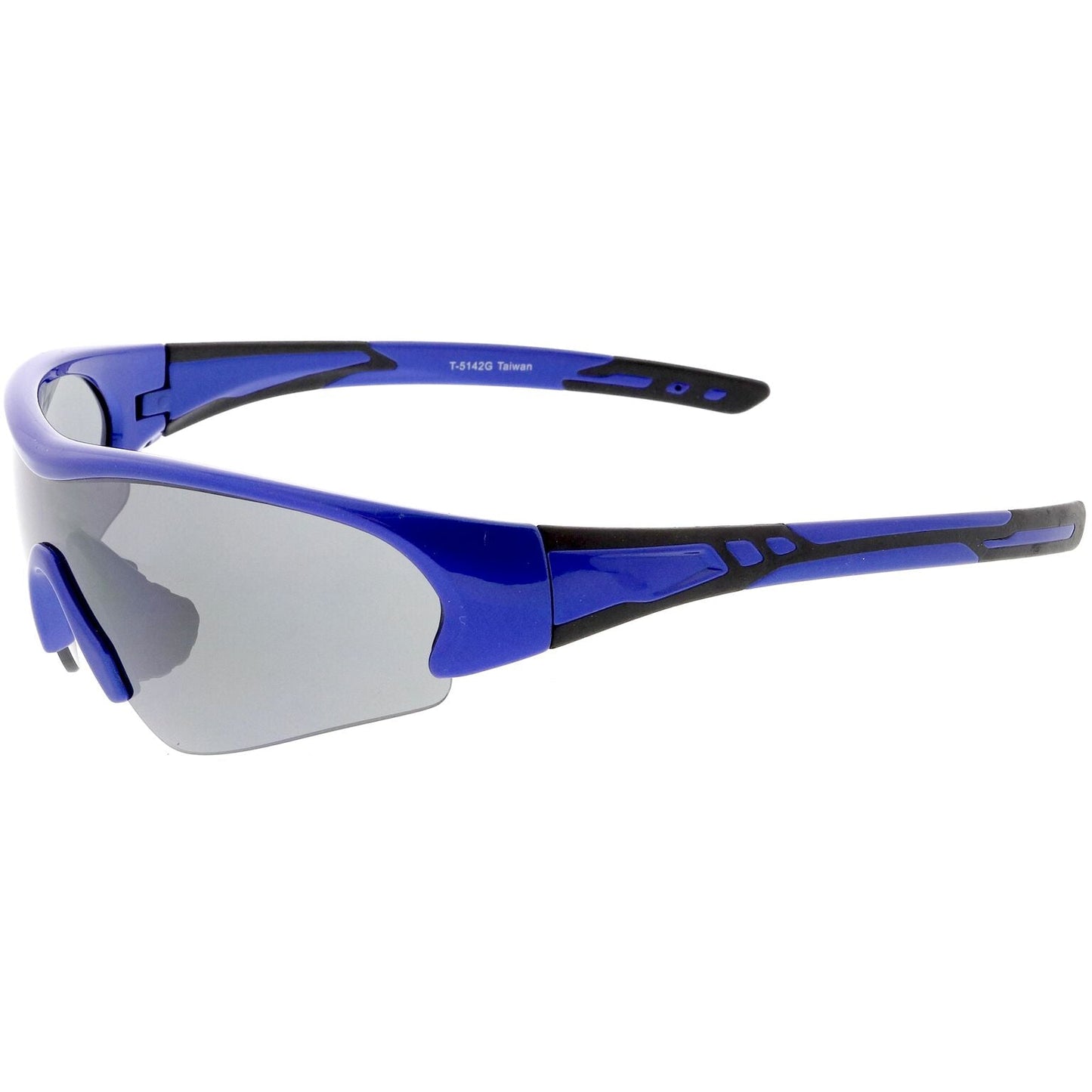 Outdoor Sports Half Frame TR-90 Polarized Shield Sunglasses C538