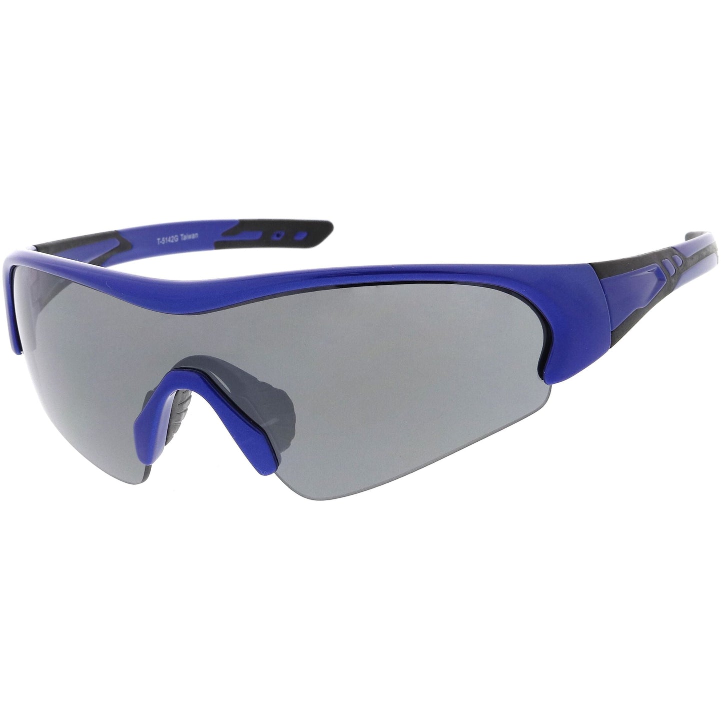 Outdoor Sports Half Frame TR-90 Polarized Shield Sunglasses C538